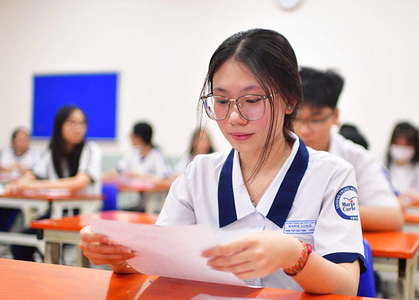 Thí sinh dự thi tốt nghiệp THPT
