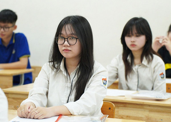 Thí sinh dự thi tốt nghiệp THPT