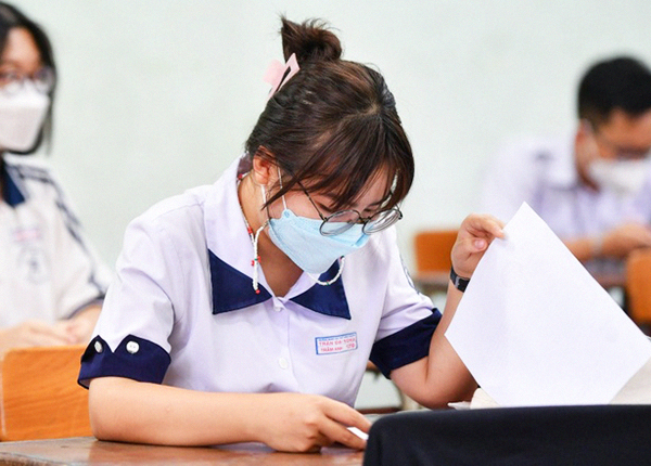 Thí sinh dự thi THPT