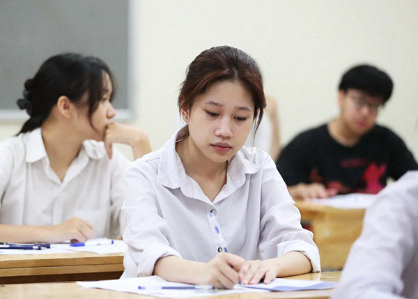 Thí sinh dự thi tốt nghiệp THPT