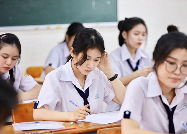 Thí sinh dự thi tốt nghiệp THPT