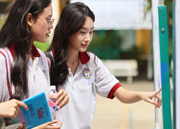 Thí sinh tham gia xét tuyển