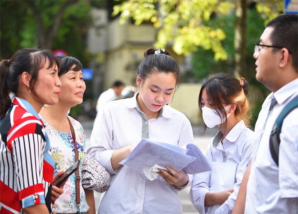 Thí sinh tham gia xét tuyển