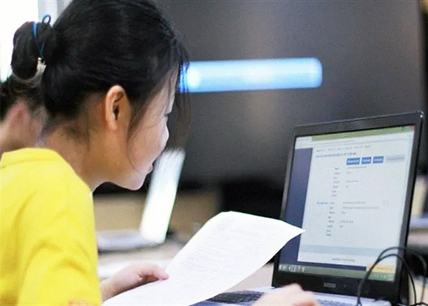 Thí sinh dự thi THPT