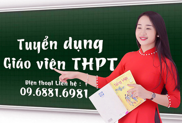 Trường THPT Trần Quốc Toản Tp HCM thông báo tuyển dụng giáo viên